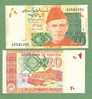 PAKISTAN P55a 20 RUPEES 2007 #A  FIRST DATE FIRST PREFIX !  UNC. - Pakistán