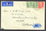 France Airmai Par Avion Ship Mail Schiffspost M/s ELLEWOUTSDIJK Rotterdam 1945 To Utrecht Hollande Marianne - Poste Maritime