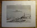 GRAVURE 1835 - PORT DU KAIRE - BOULAQ - LE CAIRE EGYPTE - CAIRO EGYPT - 1835 PRINT - Collections