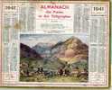 CALENDRIER - ALMANACH DES POSTES ET DES TELEGRAPHES 1941 - NOTRE DAME Des NEIGES - GAVARNIE - 44 LOIRE ATLANTIQUE - Grand Format : 1941-60