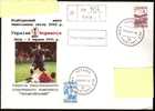 FOOTBALL UCRAINA 2001 - QUALIFICAZIONI CAMPIONATI MONDIALI DI CALCIO 2002 - UCRAINA Vs. NORVEGIA - RACCOMANDATA 2.6.2001 - 2002 – Corea Del Sud / Giappone