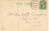 1308. Postal NEW MILFORD (Conn) 1911 A Daubury - Cartas & Documentos