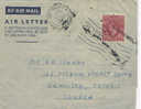 Aerograma, PORTSMOUTH & SOUTHSE ( Inglaterra) 1948, Air Letter, Aerogramme - Postwaardestukken