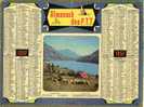 CALENDRIER - ALMANACH DES POSTES ET DES TELEGRAPHES 1957 - LAC D´ANNECY - BERGER - MOUTON - CHIEN - Grand Format : 1941-60