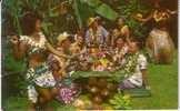 Etats-Unis - "Feast Of The Islands" Exotic South Sea Island Foods Served In The Ancient Hawaiian Fashion. - Altri & Non Classificati