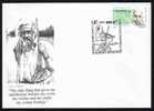 Albert Einstiein Nobel Prize In Physique 1921,musicien,cover Stamps Obliteration Concordante 2001 Romania. - Physique