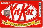 KIT KAT 50U SC5 01.95 BON ETAT - 1995