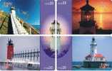 S01003 China Lighthouse Puzzle 4pcs - Phares