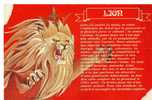 CPM      SIGNE DU ZODIAQUE         LE LION - Astrología