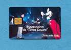 ( 2835 ) -  DISNEYLAND  TIMES  SQUARE  - ( Gn97 ) - Neuve - *** LUXE *** - Voir Scan - - 5 Unités