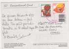 CP De Rio , 2  Timbres Autocollants De 1997, Thème Fruits , 2 Scans - Covers & Documents