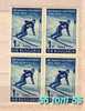 Bulgaria / Bulgarie  1959 Forty Years Of Skiing  1v.-MNH  Blocs De Quatre - Ungebraucht