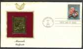 17 SEP 1992 ONGELOPEN FDC ENVELOPPE WASHINGTON GOLD STAMP REPLICA  - With Stamp Scoitt Nr 2702 WULFENITE - 1981-1990
