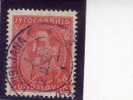 KING ALEXANDER-4 DIN-T II-ERROR-POSTMARK LJUBLJANA-SLOVENIA-YUGOSLAVIA-1932 - Used Stamps