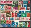 BULGARIA / BULGARIE - 1959 - Anne Complet - Neuf ** - Yv 953/92 + PA 75/77a - Unused Stamps