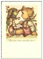 HUMMEL-KUNSTLER-ENFANT ET CORBEAU-WIE DU MIR,SO ICH DIN  N°1519 - Hummel