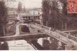 LAROCHE  PASSERELLE DE LA GARE 1906 - Laroche Saint Cydroine