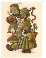 HUMMEL-ENFANTS  -chanson Et Musique-KUNSTLER-ILLUSTRATOR-n°14084 - Hummel