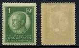 SUEDE - UPU / 1924 - # 175  - 1 K. Vert  * / COTE 80.00 EURO - Neufs