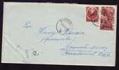 Registred Cover 1951,rare 2 Stamps;Friendship Romania-Russia 30 Lei And 5 Lei Coat Of Arms - Lettres & Documents