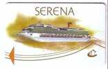 PASSENGER SHIP Serena ( Italy ) Paquebot Pasajero Passagier Passeggero* Bateau Navire Barco Buque Schiff Nave Schip Boat - Usages Spéciaux