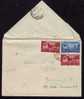 Cover   1947 Nice Franking  King Michel 3 Stamps 12 Lei!!. - Briefe U. Dokumente