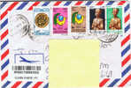 ET+ Ägypten 1990 1996-98 2001 Mi 1138 1340-41 1386 1430 1525 Brief - Storia Postale