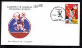 Hand-Ball 2000 European Campionship Match;Norge-France,cover Obliteration Stamps Concordante ! - Balonmano
