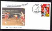 Hand-Ball 2000 European Campionship Match;Ungaria-Franta,cove R Obliteration Stamps Concordante ! - Hand-Ball