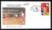 Hand-Ball 2000 European Campionship Match;Austria-Jugoslavia, Cover Obliteration Stamps Concordante ! - Handbal