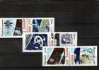 Kosmosforschung USA/USSR 1979 Polen 2659/3 3xZD+Block 80 ** 4€ Bloque S/s Bloc M/s Space Se-tenant Bf POLAND/Polska - Full Sheets