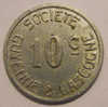 Oloron-Sainte-Marie 64 Société Guyenne Et Gascogne 10 Centimes Elie 10.2 - Monetary / Of Necessity