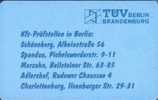 # GERMANY R08_97 TUV 12 Gem 12.97  Tres Bon Etat - R-Series : Regions