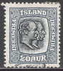 R102.-.ICELAND / ISLANDIA .-. 1907-1908.-. KING CHRISTIAN IX AND FREDERICK VIII . SCOTT # : 79 .-. USED - Sonstige & Ohne Zuordnung