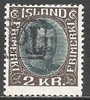 R540.-.ICELAND / ISLANDIA .-. 1920-1922 .  - KING CHRISTIAN X  . SCOTT # : 127  .-. USED REVENUE CANCEL - Used Stamps