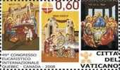 CITTA' DEL VATICANO - VATIKAN STATE - ANNO 2008 - CONGRESSO EUCARISTICO INTERNAZIONALE   - ** MNH - Nuevos