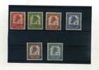 - CONGO BELGE . SUITE DE TIMBRES DE 1943 - Unused Stamps