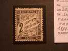 FRANCE TAXE  ( O )  De  1881 / 1892    "    N°  T  11   "       1  Val . - 1859-1959 Used