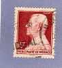 MONACO TIMBRE N° 305B OBLITERE PRINCE LOUIS II 15F BRUN CARMINE - Used Stamps