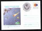 Romania 1999 Cover ENTIER POSTAUX; SOLAR ECLIPSE,But Cancell,obliteration Concordante Romania. - Astrologie