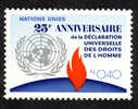 Nations Unies Genève  1973  - YT  35 -  NEUF ** - Nuovi