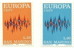 1972 - 849/50 Europa     ++++++ - Ongebruikt