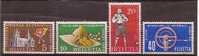 Zwitserland   Y/T   558/561  (XX) - Unused Stamps