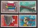 Zwitserland   Y/T   586/589  (XX) - Unused Stamps