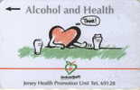 # JERSEY JER57 Alcohol & Health 2 Gpt 06.94 25000ex Tres Bon Etat - [ 7] Jersey Und Guernsey