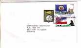 GOOD USA Postal Cover To ESTONIA 2009 - Good Stamped: State Flags - Brieven En Documenten