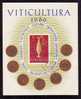 Romania 1960 Wine,Grapes,Costumes,Meda Ls,Bl.48,VFU. - Usado