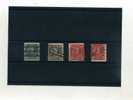 - CANADA . SUITE DE TIMBRES DE 1930/31 . DENTELES VERTICALEMENT - Used Stamps