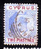 1904 - Cyprus - Mi. No. 51, Wz. 3 - Cipro (...-1960)