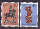 1974 - Liechtestein, EUROPA CEPT, Mi. No. 600-601, MNH - Neufs